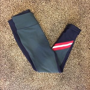 Multicolored Hugh waisted leggings